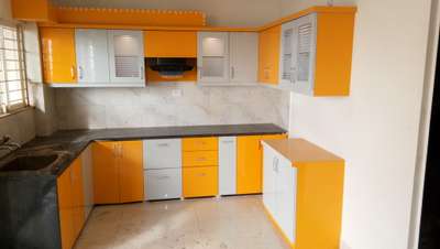Kitchen, Storage Designs by Contractor Govind Yadav, Bhopal | Kolo