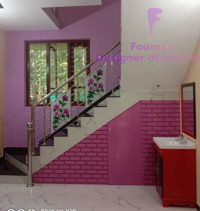 Staircase, Wall, Furniture, Storage Designs by Interior Designer Suresh Fouress, Pathanamthitta | Kolo