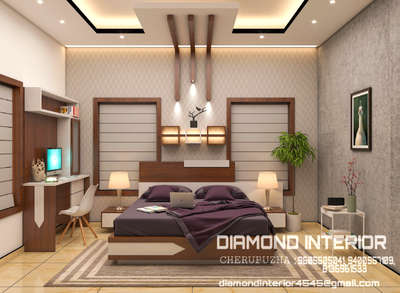 Ceiling, Furniture, Lighting, Storage, Bedroom Designs by Interior Designer Rahulmitza Mitza, Kannur | Kolo