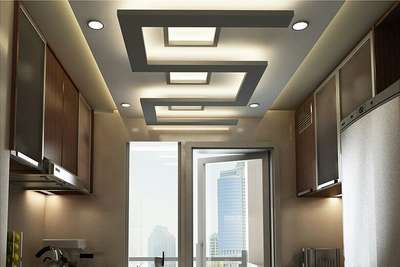 Ceiling, Kitchen, Lighting, Storage Designs by Service Provider Rahman khan, Sikar | Kolo