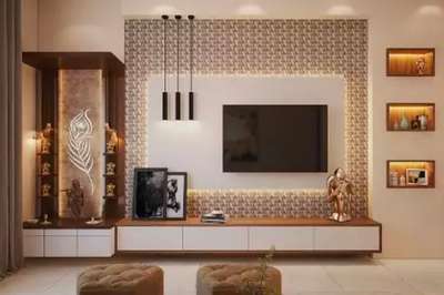 Living, Lighting, Storage, Home Decor Designs by Interior Designer Rejosh P Das, Palakkad | Kolo