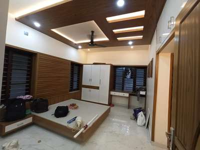 Ceiling, Lighting, Furniture, Storage, Bedroom Designs by Interior Designer Renjith R, Idukki | Kolo