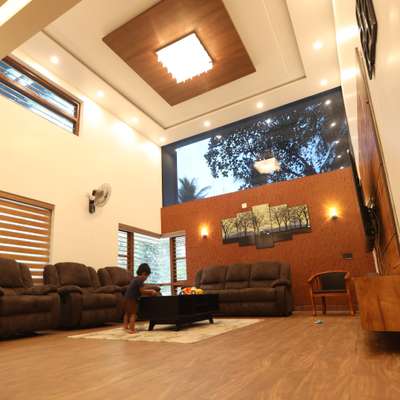 Ceiling, Furniture, Lighting, Living, Table Designs by Architect axyz architects, Kannur | Kolo