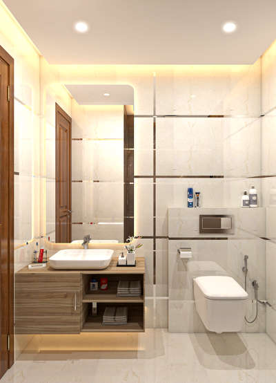 Bathroom, Lighting Designs by Interior Designer swati sharma, Delhi | Kolo