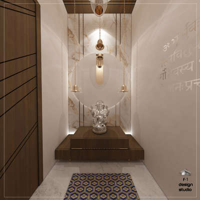 Prayer Room Designs by Interior Designer Id Yogi Jangid, Jaipur | Kolo