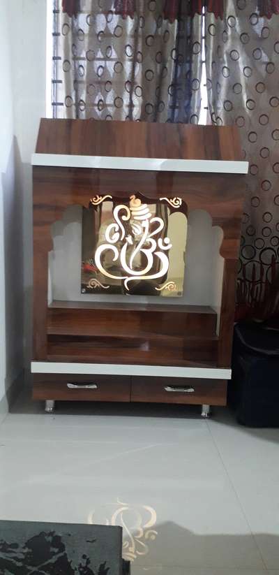 Prayer Room, Storage Designs by Carpenter chetan  ahirwal , Dewas | Kolo