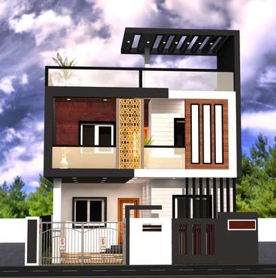 Exterior Designs by Architect Deepak  Sanodiya , Indore | Kolo