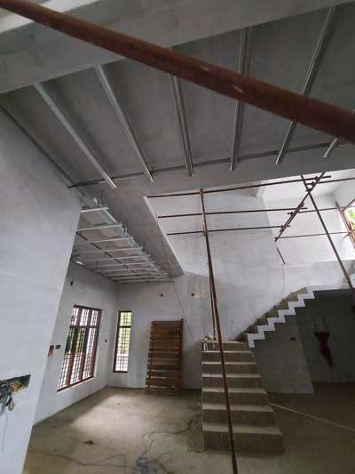 Ceiling, Staircase Designs by Interior Designer nisam pt, Malappuram | Kolo