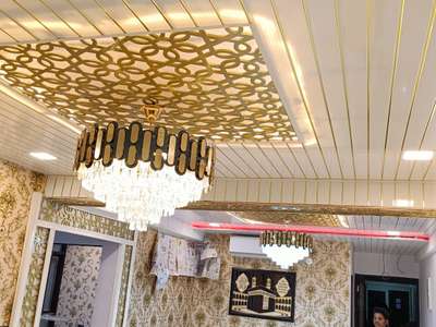 Ceiling, Lighting Designs by Building Supplies i-zaan wallpaper installion , Jaipur | Kolo