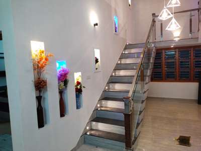 Staircase Designs by Electric Works rineesh tk, Kannur | Kolo