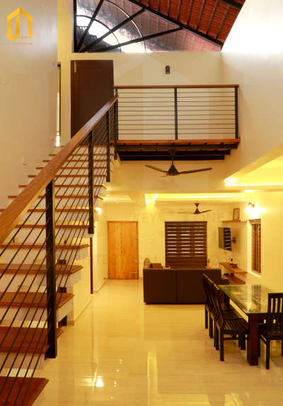 Dining, Furniture, Staircase Designs by Architect Ashik S, Ernakulam | Kolo