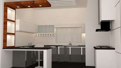 Kitchen, Storage Designs by Civil Engineer Different  Interiors and Contractors, Thrissur | Kolo