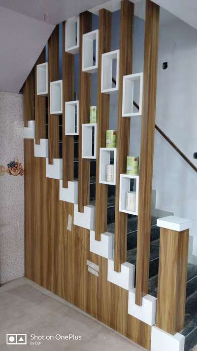 Staircase, Storage Designs by Carpenter Irfan Saifl, Palakkad | Kolo