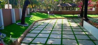 Flooring, Outdoor Designs by Flooring Sarath AKHILA FLOORINS A Flooring Compony, Alappuzha | Kolo