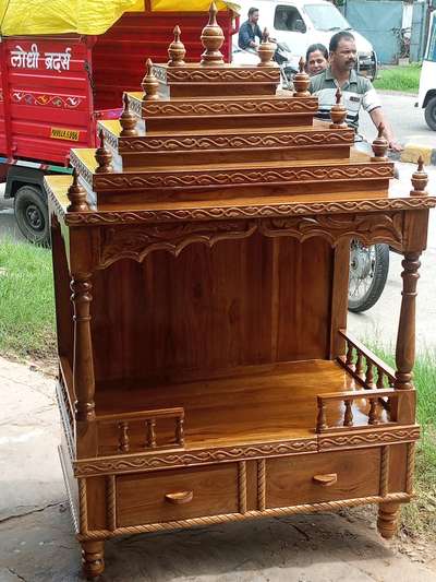 Prayer Room, Storage Designs by Carpenter hemant maithil shree laxmi furniture, Indore | Kolo