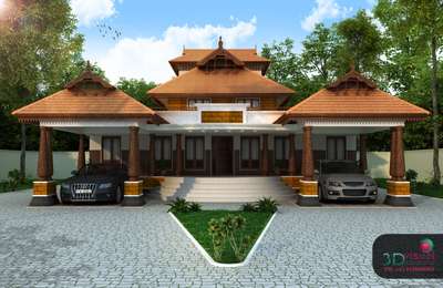Exterior Designs by 3D & CAD sahil muhammed, Thrissur | Kolo