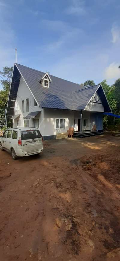 Exterior, Outdoor Designs by Contractor varghese varghese, Kottayam | Kolo