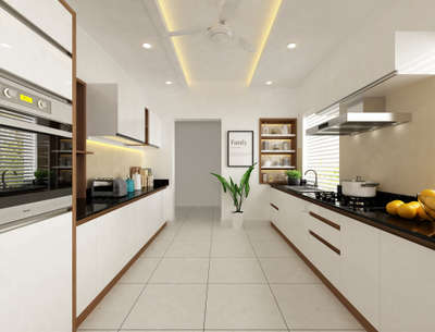 Kitchen, Storage Designs by Interior Designer sujith vasudev, Thrissur | Kolo