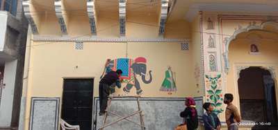 Wall Designs by Painting Works asharam Pa, Jaipur | Kolo