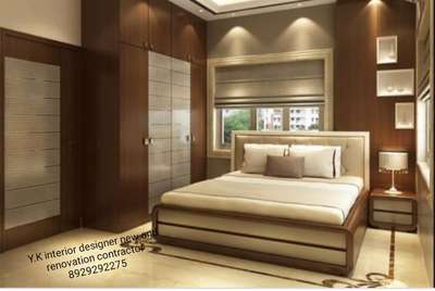 Lighting, Furniture, Bedroom Designs by Interior Designer YK  Interior Designer , Delhi | Kolo