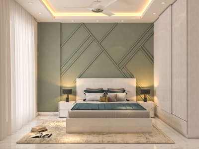 Furniture, Bedroom, Ceiling, Lighting, Storage Designs by Interior Designer Pradeep Sharma, Gurugram | Kolo