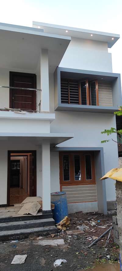 Exterior Designs by Painting Works Abdul Samad, Alappuzha | Kolo
