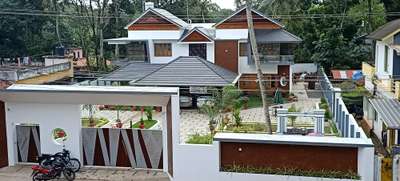 Exterior, Outdoor Designs by Carpenter syam sasi, Kollam | Kolo