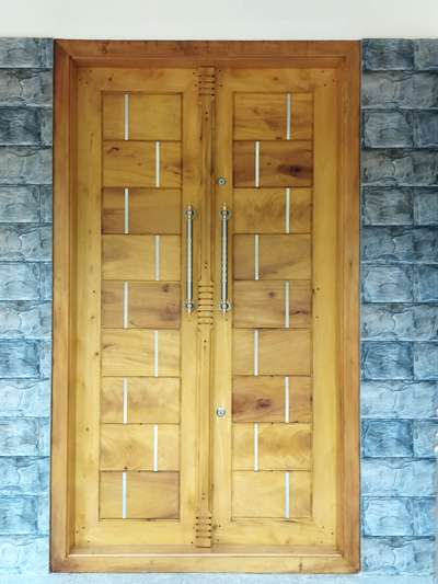 Door Designs by Painting Works Prasanth Chithara , Kollam | Kolo