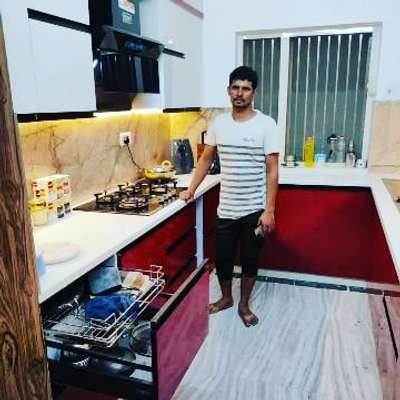 Kitchen, Storage, Window Designs by Building Supplies faizan saifi, Faridabad | Kolo
