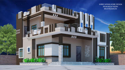 Exterior Designs by 3D & CAD Mukesh Yadav, Sikar | Kolo