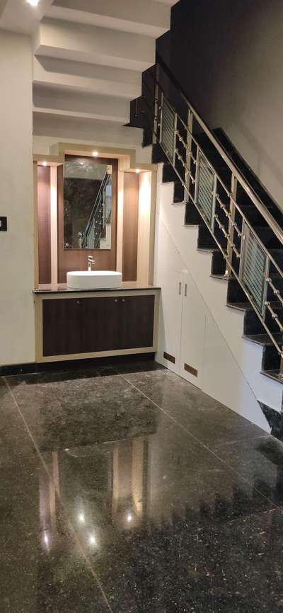 Bathroom, Staircase Designs by Carpenter SUJITH P V, Palakkad | Kolo