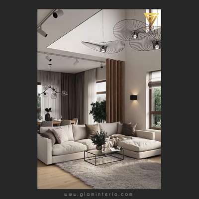 Lighting, Living, Home Decor, Table, Furniture Designs by Interior Designer Glam Interio, Ghaziabad | Kolo