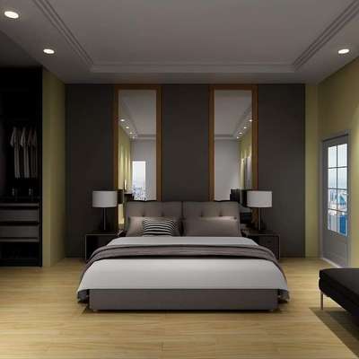 Furniture, Storage, Bedroom, Wall, Door Designs by Architect APOORV AGRAWAL, Gautam Buddh Nagar | Kolo