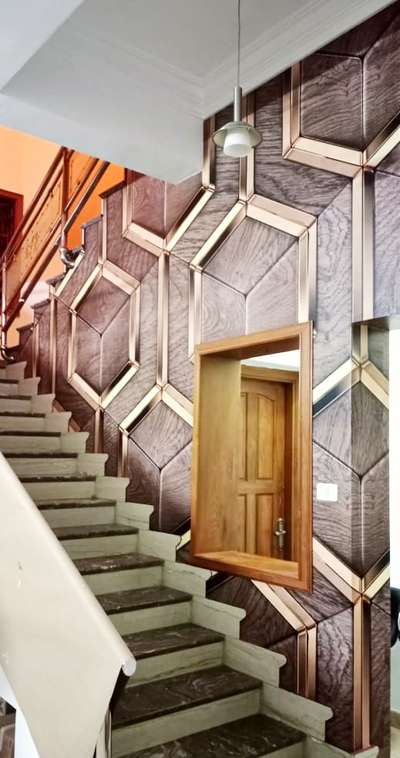 Staircase Designs by Interior Designer Jack and nith home decors, Kasaragod | Kolo