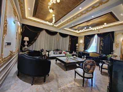 Ceiling, Furniture, Lighting, Living, Table Designs by Interior Designer Nikita chawda, Indore | Kolo