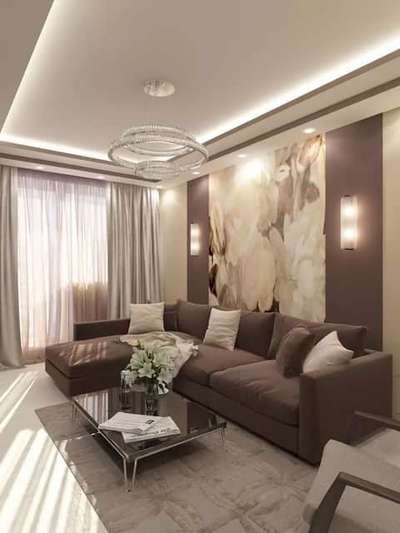 Ceiling, Furniture, Lighting, Living, Table Designs by Interior Designer Suneeti Sharma, Delhi | Kolo