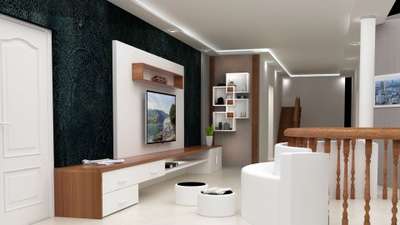 Storage, Wall, Living Designs by Interior Designer Element  Interiors, Ernakulam | Kolo