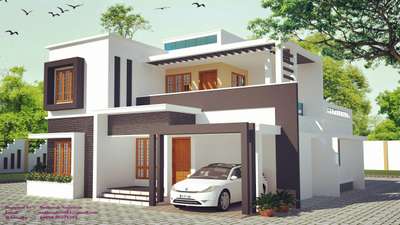 Exterior Designs by 3D & CAD Three Dimension Designers and Builders , Alappuzha | Kolo