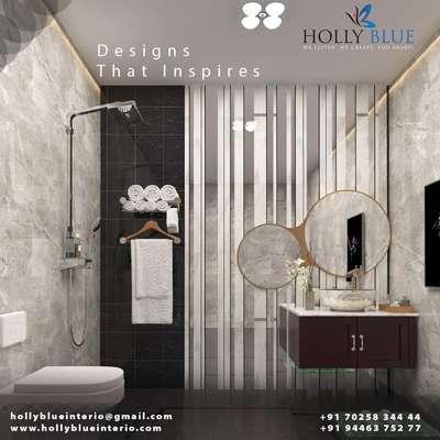 Bathroom Designs by Civil Engineer Vinod M Nair, Thrissur | Kolo