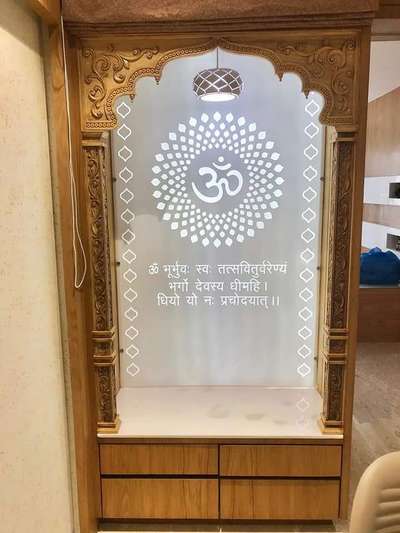 Prayer Room Designs by Interior Designer Mohd Nishar, Ghaziabad | Kolo