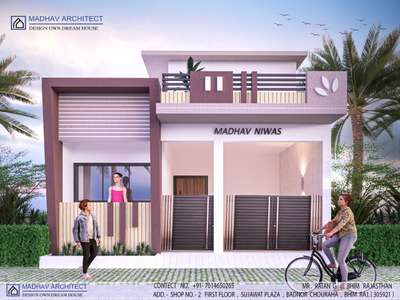 Exterior Designs by Civil Engineer Er Chetan Salvi, Udaipur | Kolo