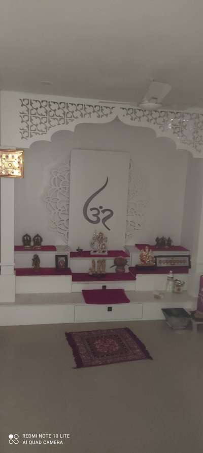 Prayer Room, Storage Designs by 3D & CAD FS CREATIVE DESIGN, Gautam Buddh Nagar | Kolo