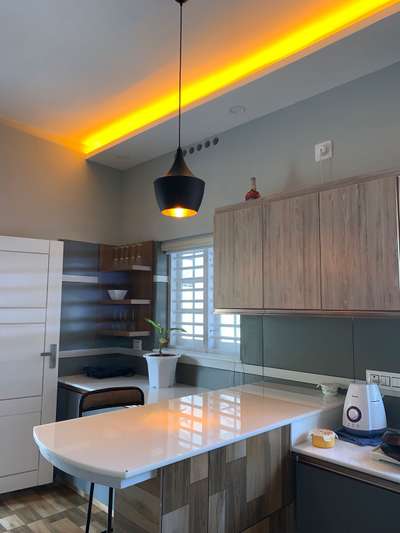 Lighting, Kitchen, Storage Designs by Flooring prinson paul, Ernakulam | Kolo