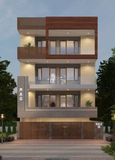 Exterior, Lighting Designs by Building Supplies Chandra Shekhar, Ghaziabad | Kolo