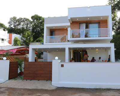 Exterior Designs by Contractor Pristine Infrastructure, Thiruvananthapuram | Kolo