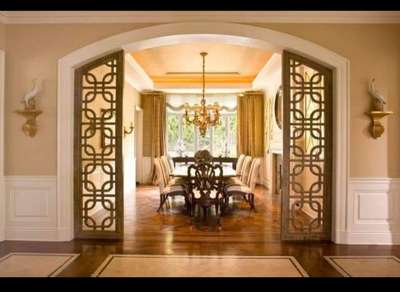 Dining, Furniture, Table, Ceiling, Storage Designs by Contractor Sikandar  kumar munna, Delhi | Kolo
