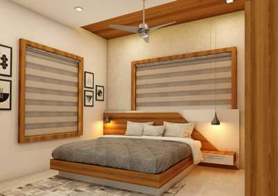 Bedroom, Furniture, Lighting Designs by Contractor Vibeesh Kumaramangalath, Kozhikode | Kolo