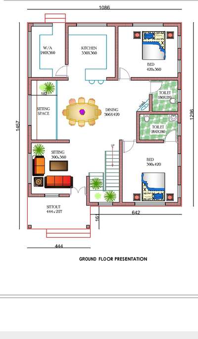 Plans Designs by Civil Engineer shahara zayan, Kozhikode | Kolo