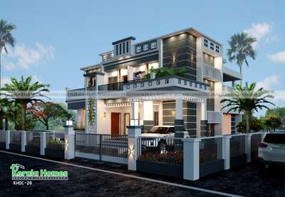 Exterior Designs by Architect Jithin Jose, Ernakulam | Kolo