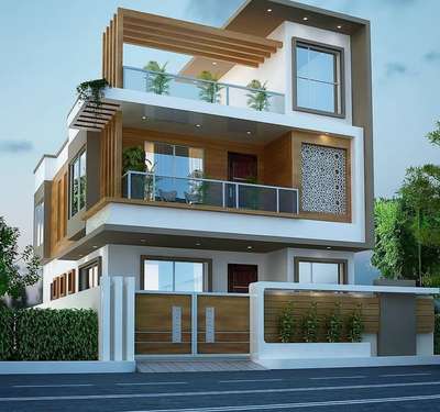 Exterior Designs by Civil Engineer Shahruk Khan, Dewas | Kolo
